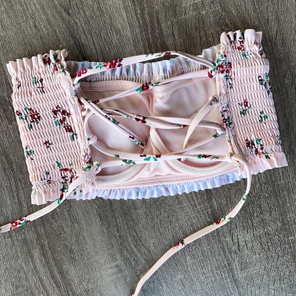 Floral Swim Top - Picture 2 of 4